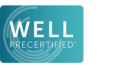 WELL 健康建築标準核心体v2试行版中期认證<br />- 目标获取铂金级认證